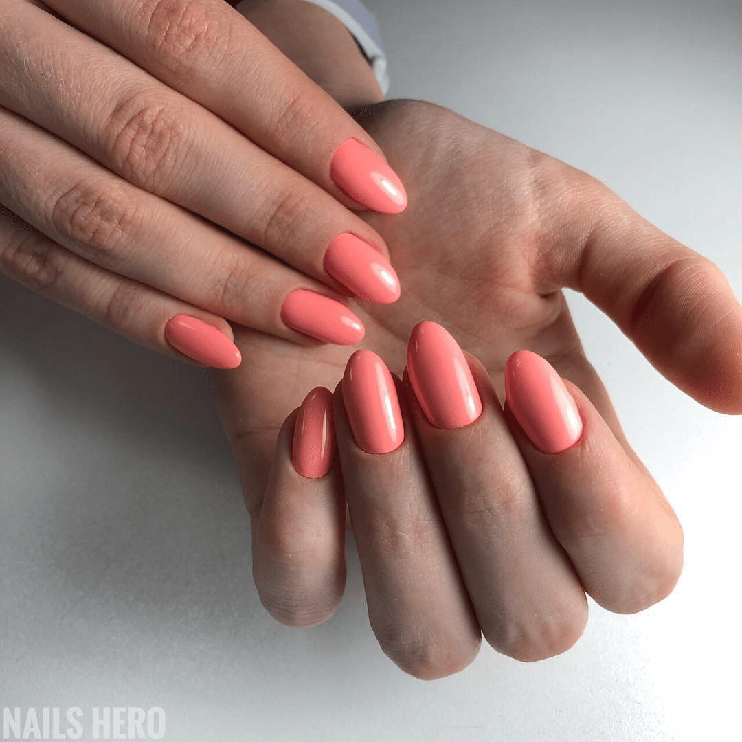 Vernis à Ongles Semi-permanent My Color - Tchikita 90266 Orange Corail Néon - 10 Ml