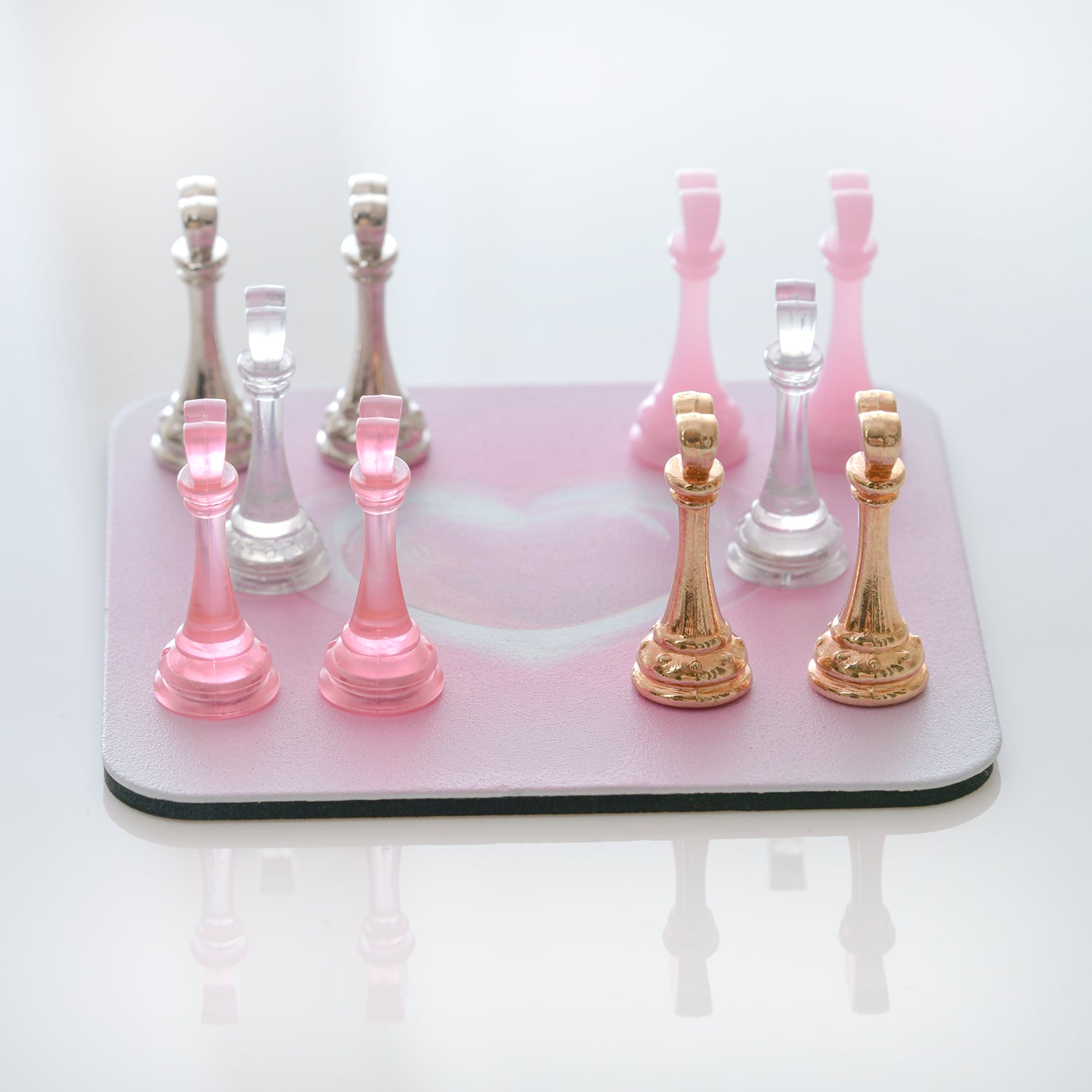 Support pour capsules décor coeur - Tips holder - Ongles Pro