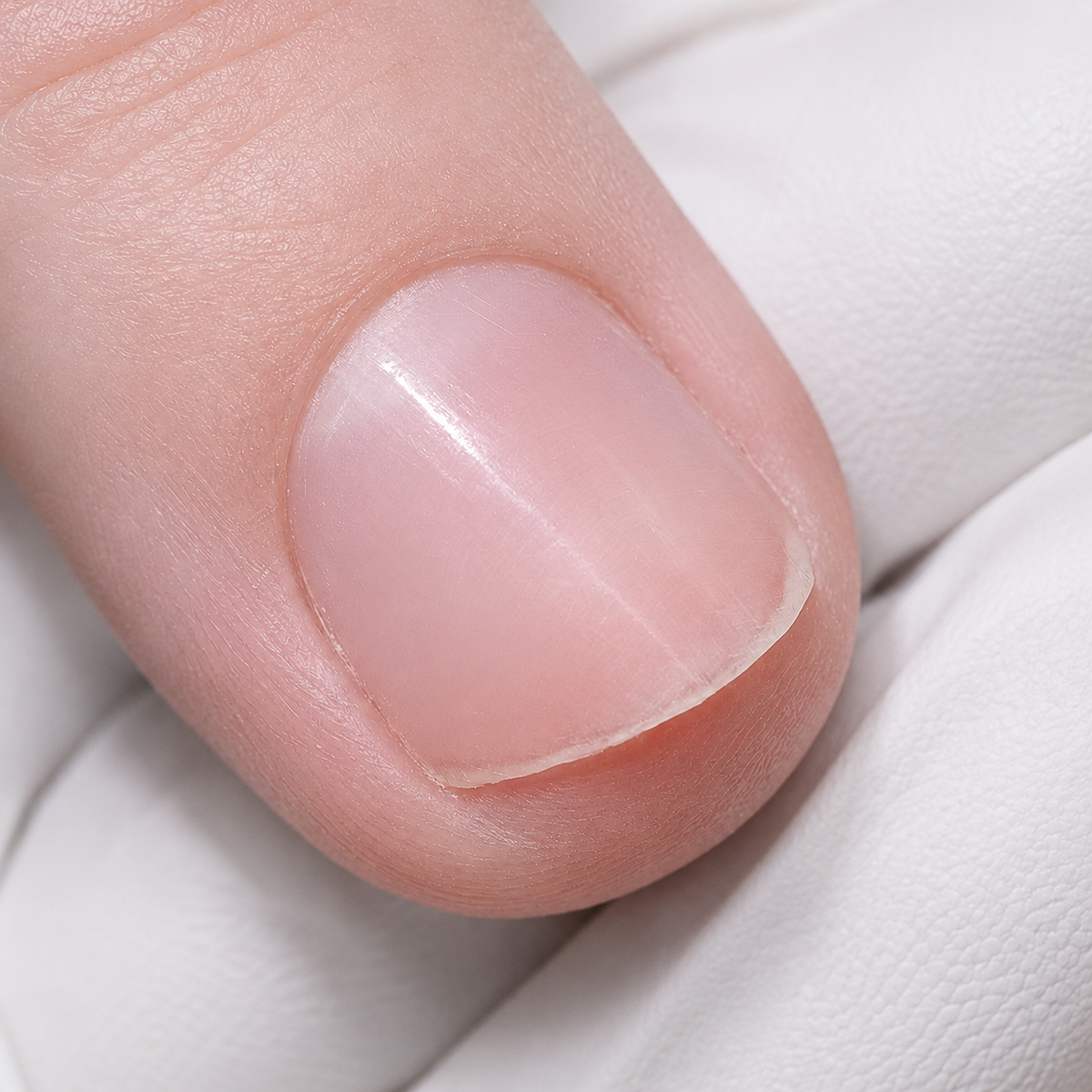 Résultat d'une manucure à la lime Seven Tones après polissage - Ongles Pro