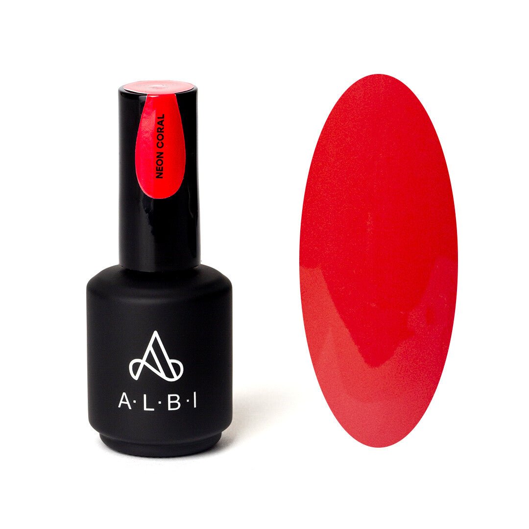 Base Rubber Neon Coral - ONGLES PRO