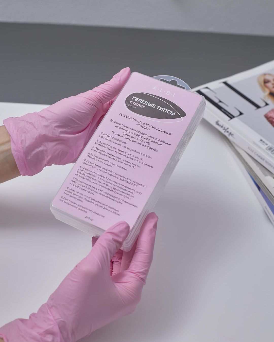 Capsules Américaines Gel x 240 Albi Stiletto - ONGLES PRO