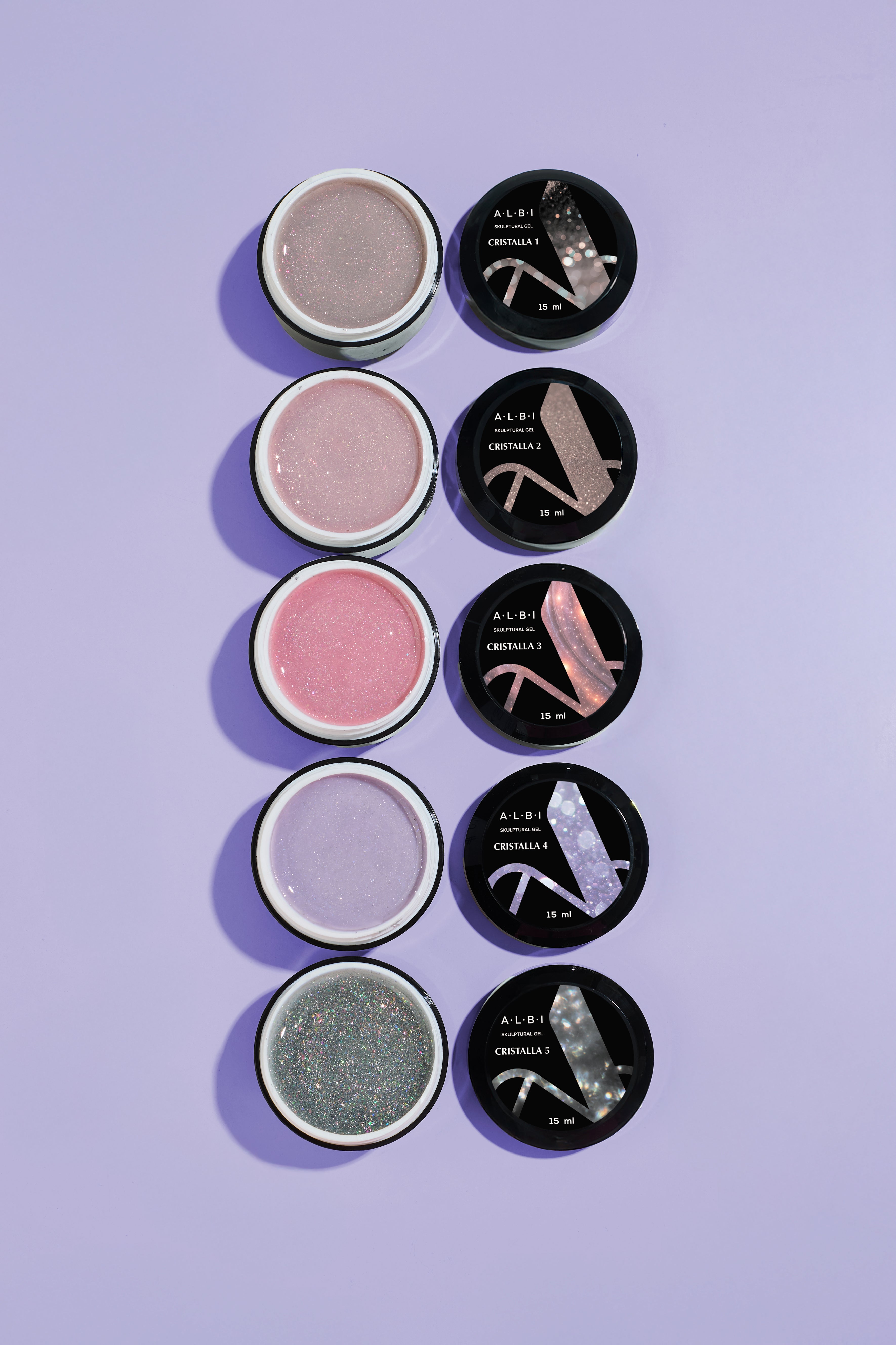 Collection Gel Albi Sculptural Cristalla