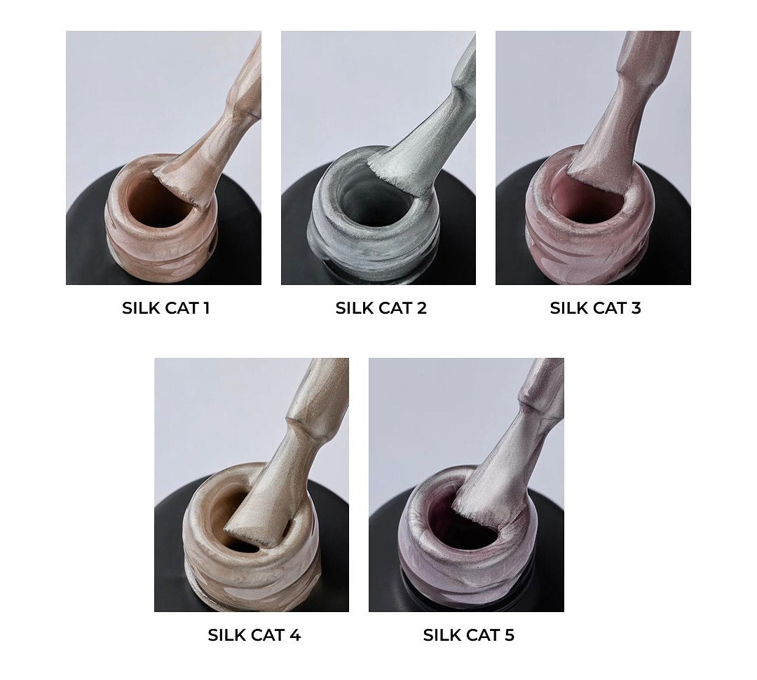 Collection Vernis semi permanent Albi Silk Cat Albi complète