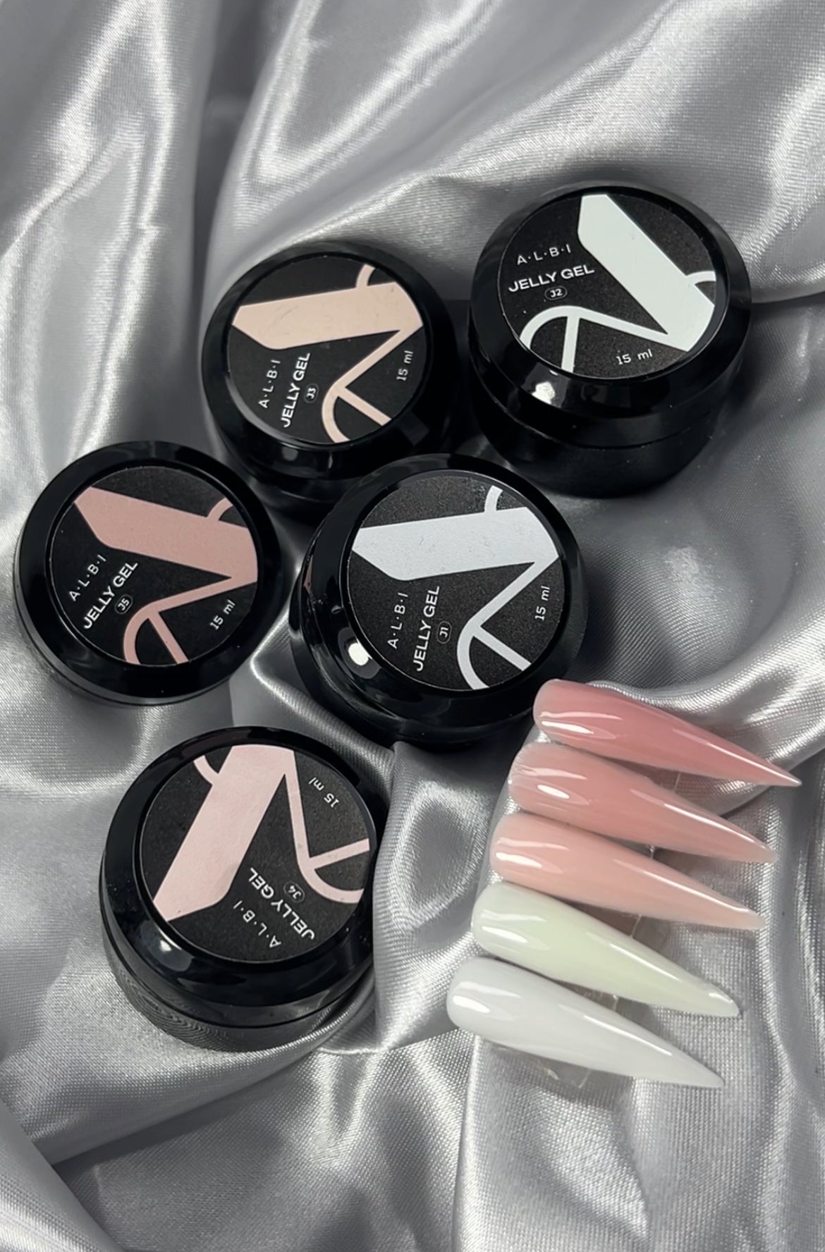 Collection Albi Jelly Gel 5 Teintes