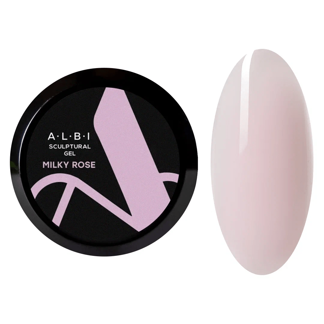 Gel Albi Sculptural Milky Rose - ONGLES PRO