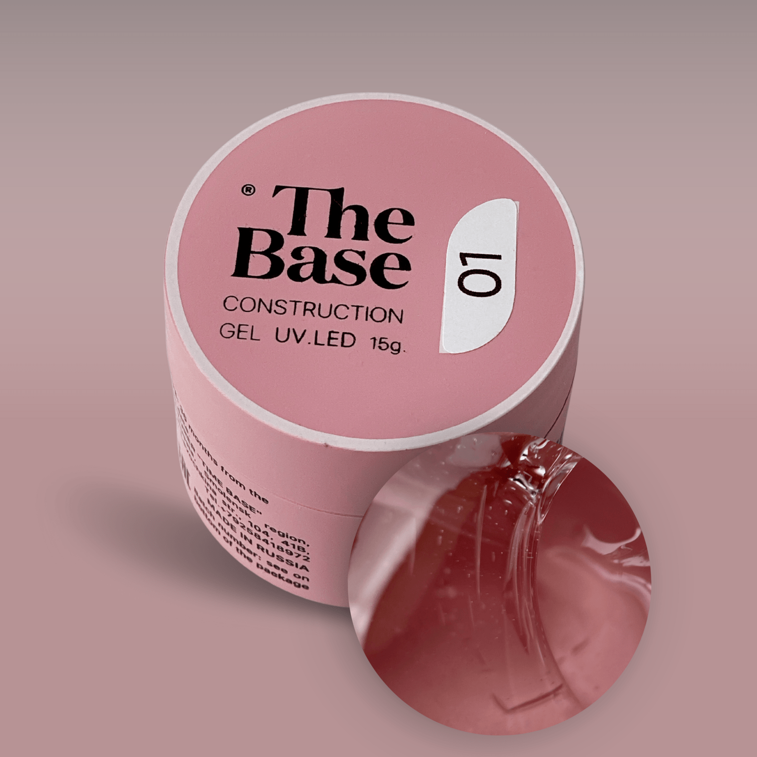 Gel de Construction The Base 01 15ml - ONGLES PRO