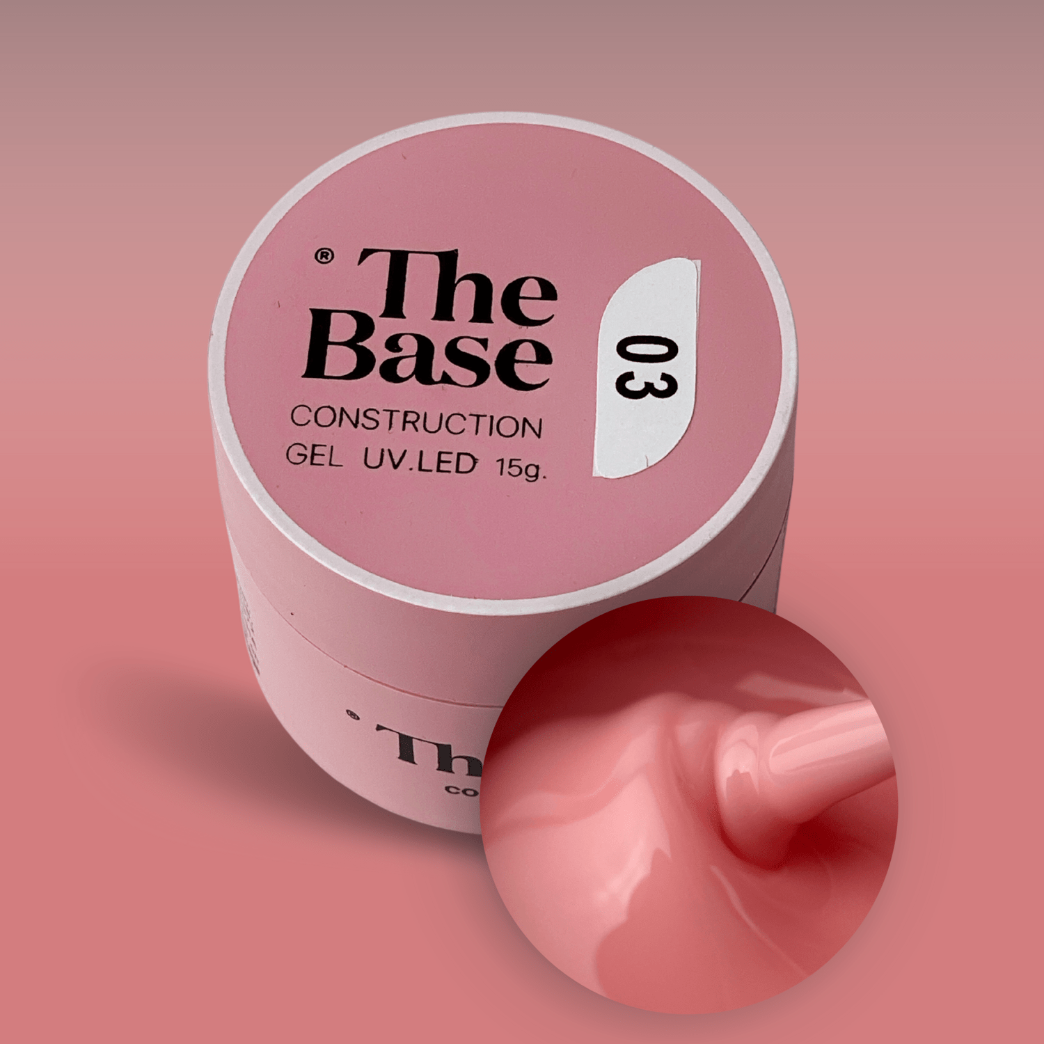 Gel de Construction The Base 03 15ml - ONGLES PRO