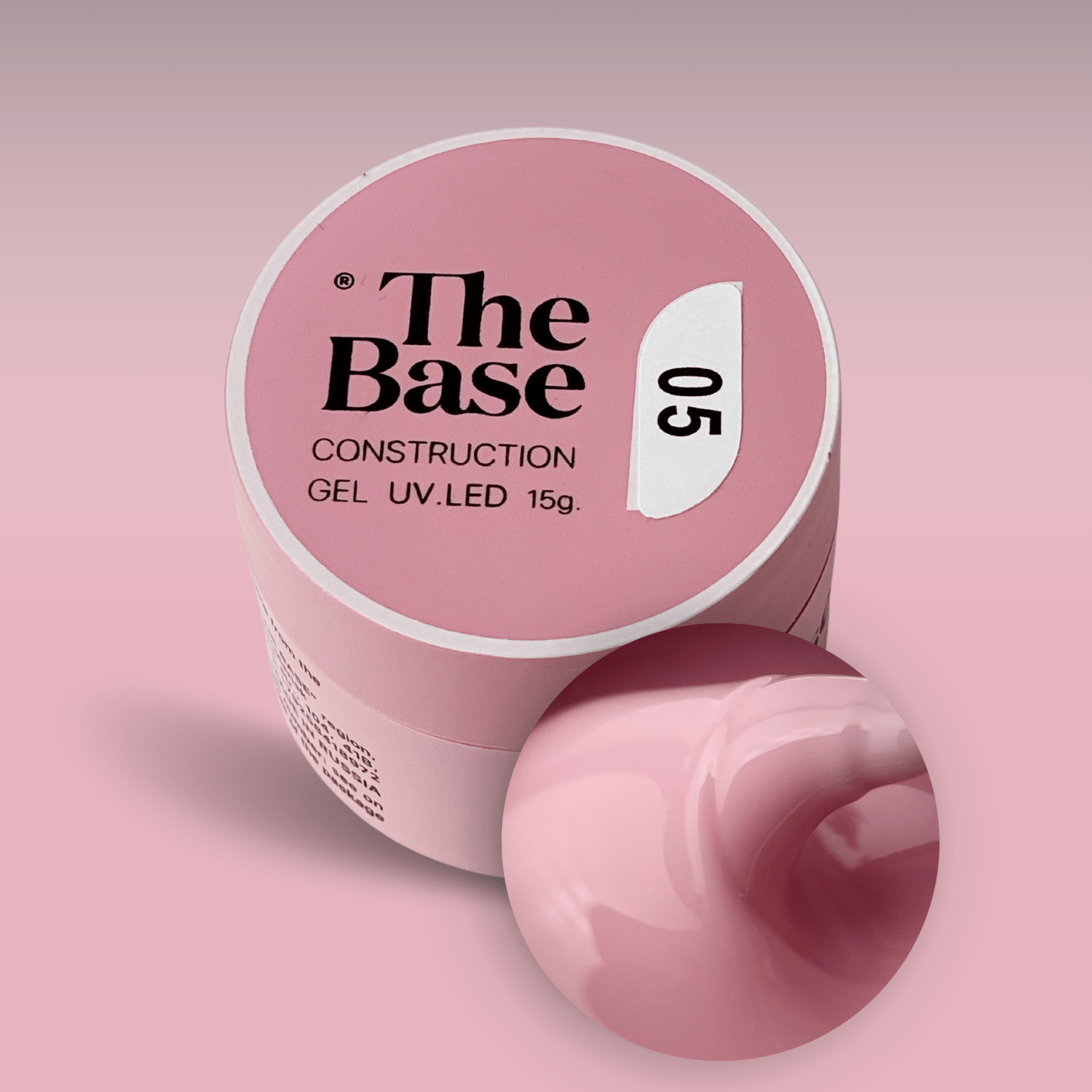 Gel de Construction The Base 05 15ml - ONGLES PRO