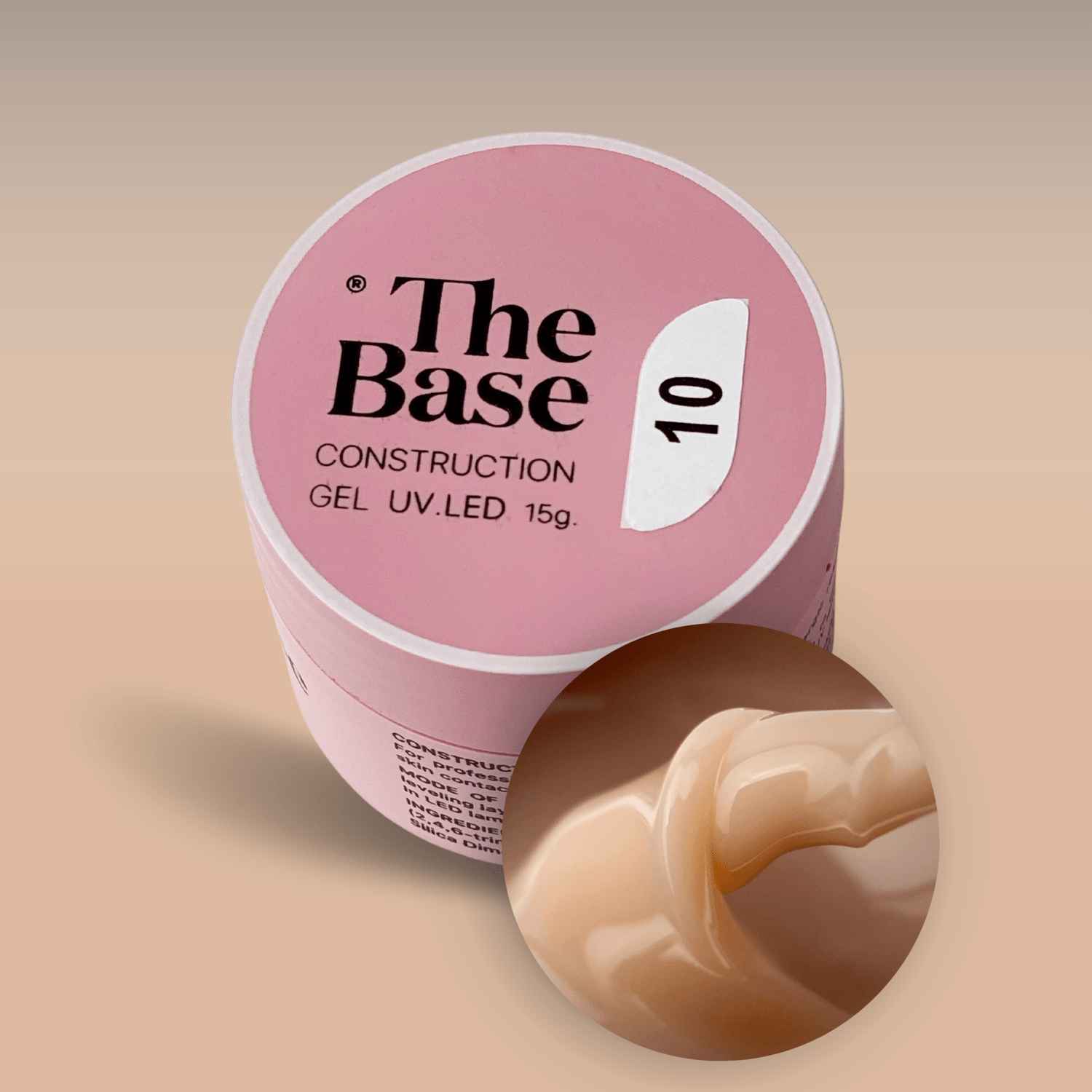 Gel de Construction The Base 10 15ml - ONGLES PRO