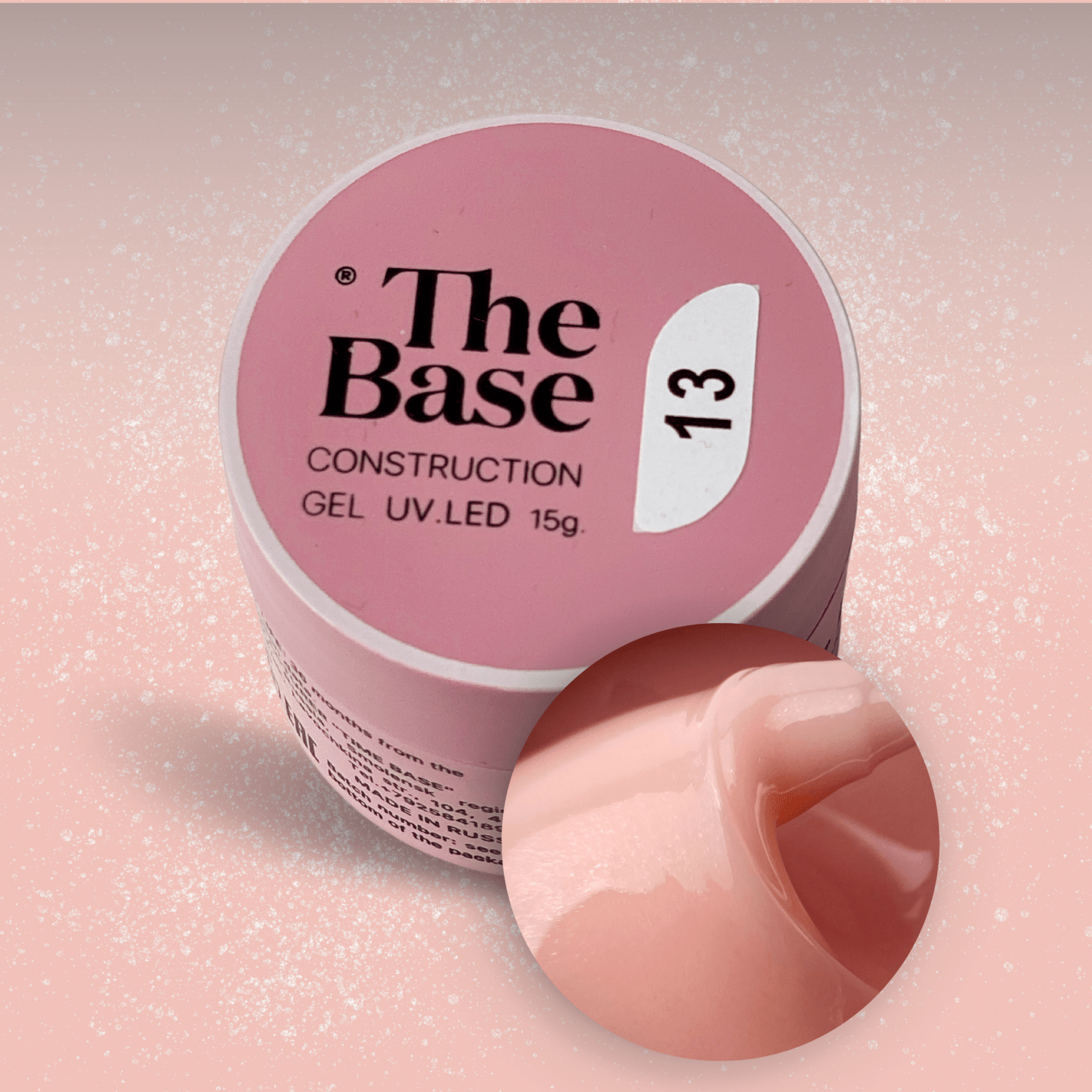 Gel de Construction The Base 13 15ml - ONGLES PRO