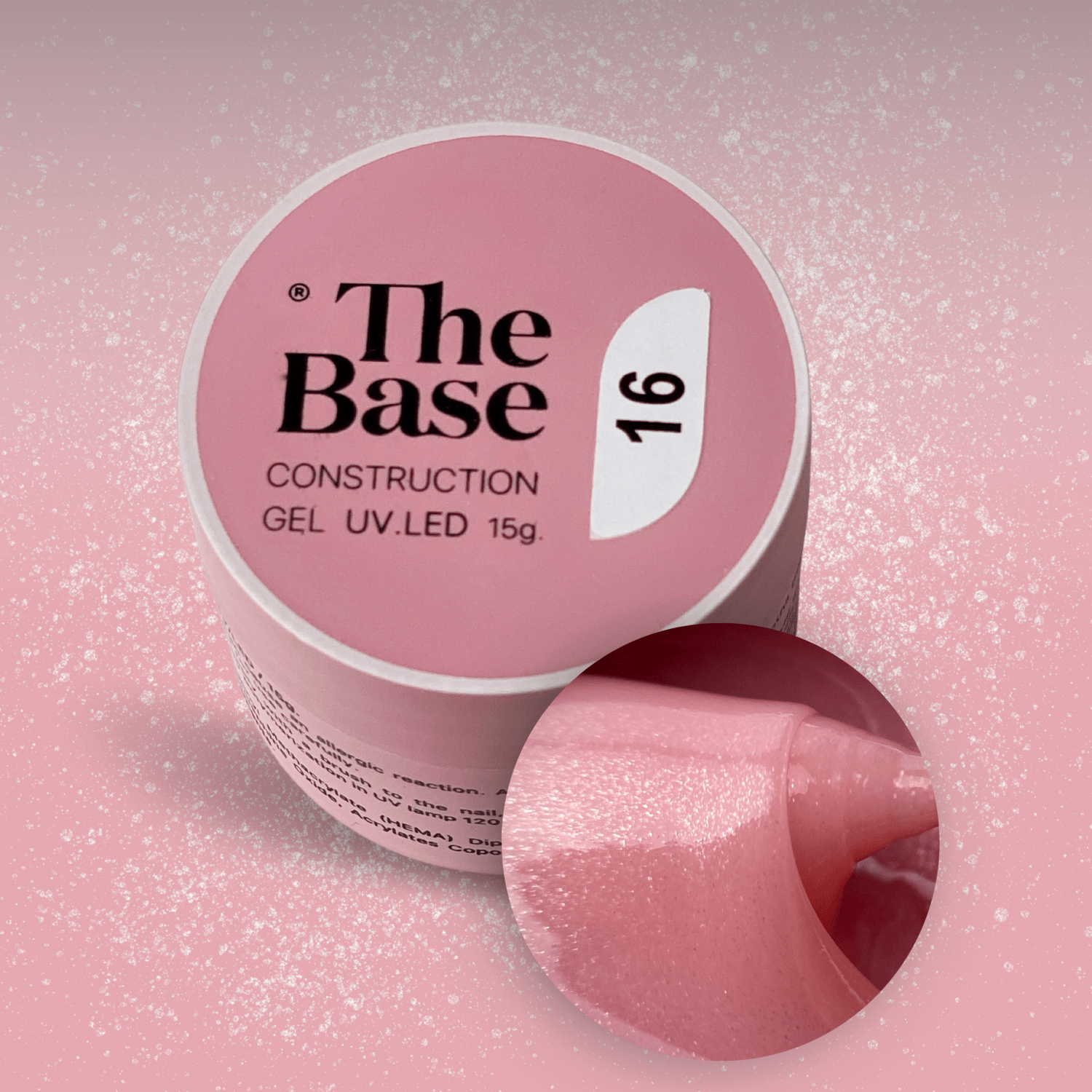 Gel de Construction The Base 16 15ml - ONGLES PRO