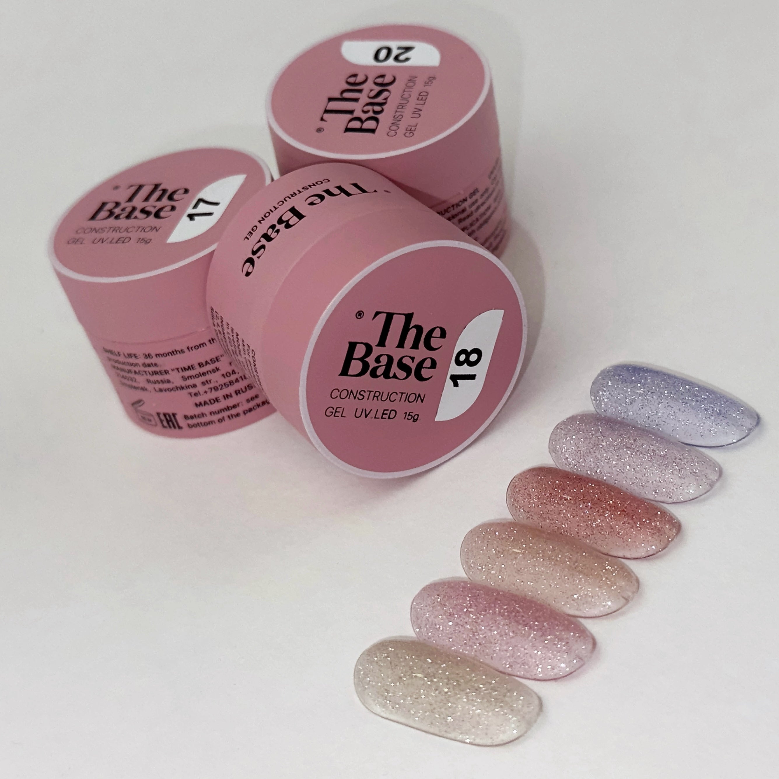 Gel de Construction The Base 20 réfléchissant 15ml - ONGLES PRO