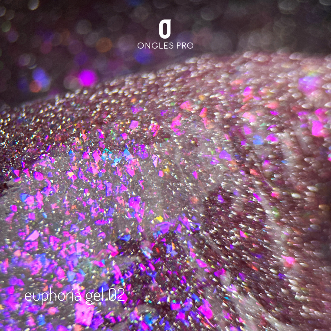 gel euphoria 2 black - ongles pro