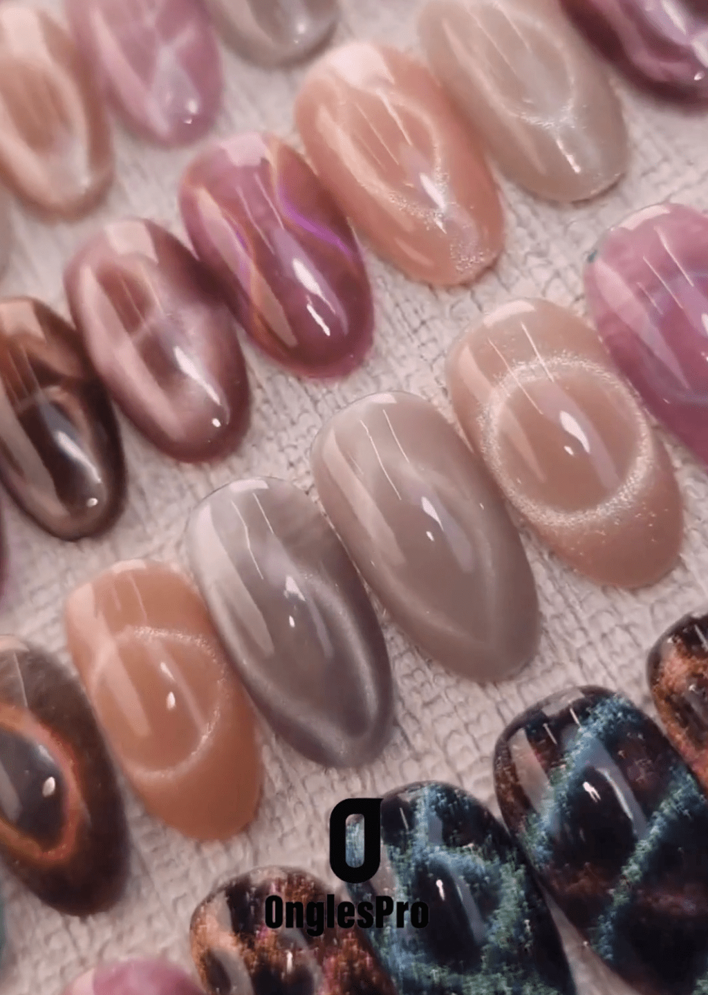 Kit de 4 aimants pour effet cat eye - ONGLES PRO