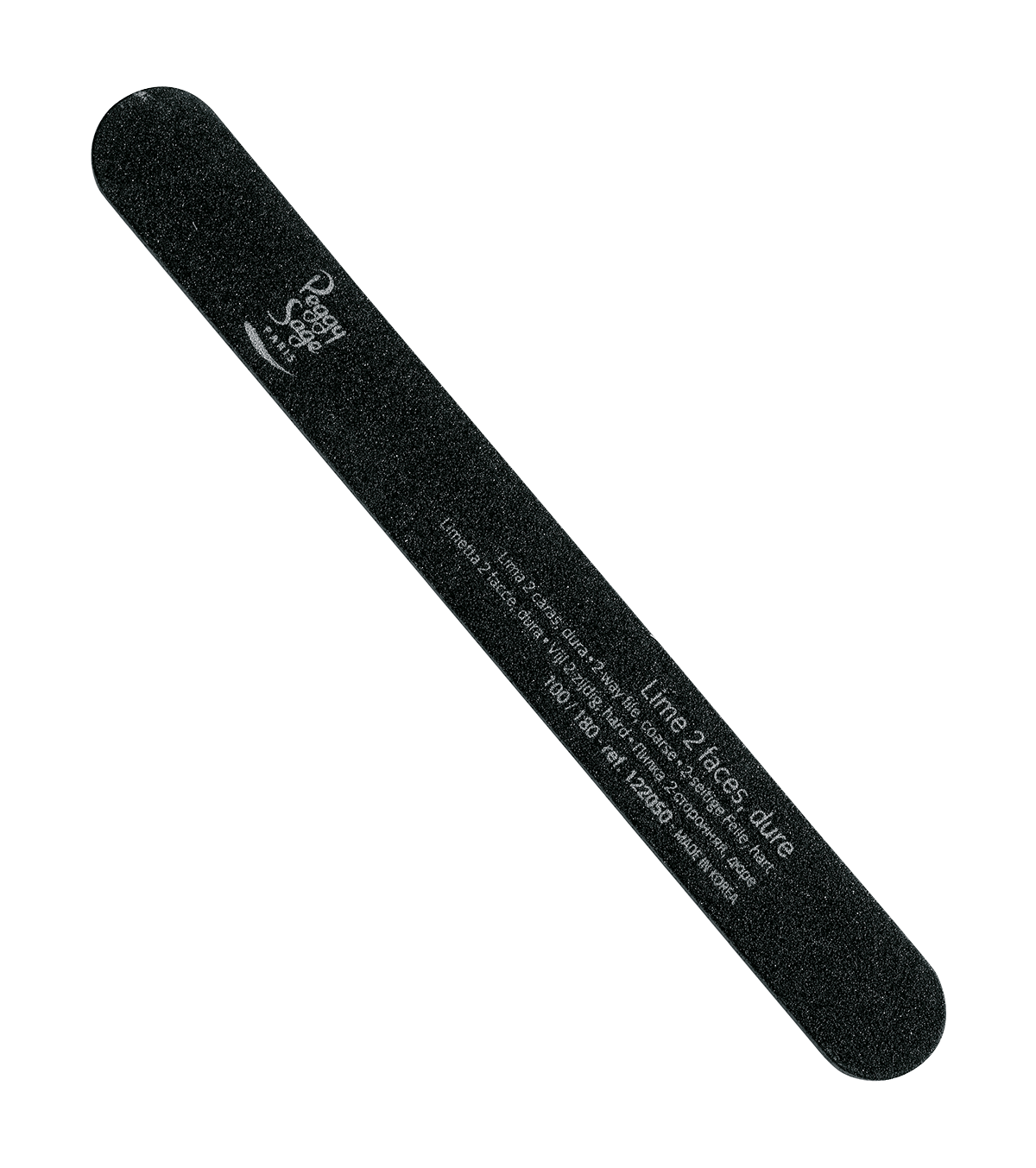 Lime à ongle noire 2 faces lavables #100/180 Peggy sage - ONGLES PRO