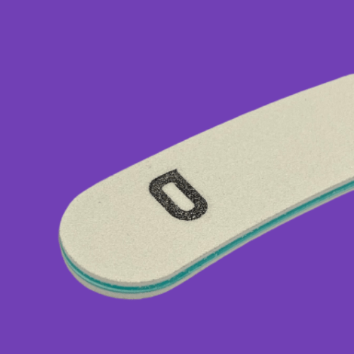 Lime Boomerang OnglesPro #100/180 par 25 - ONGLES PRO