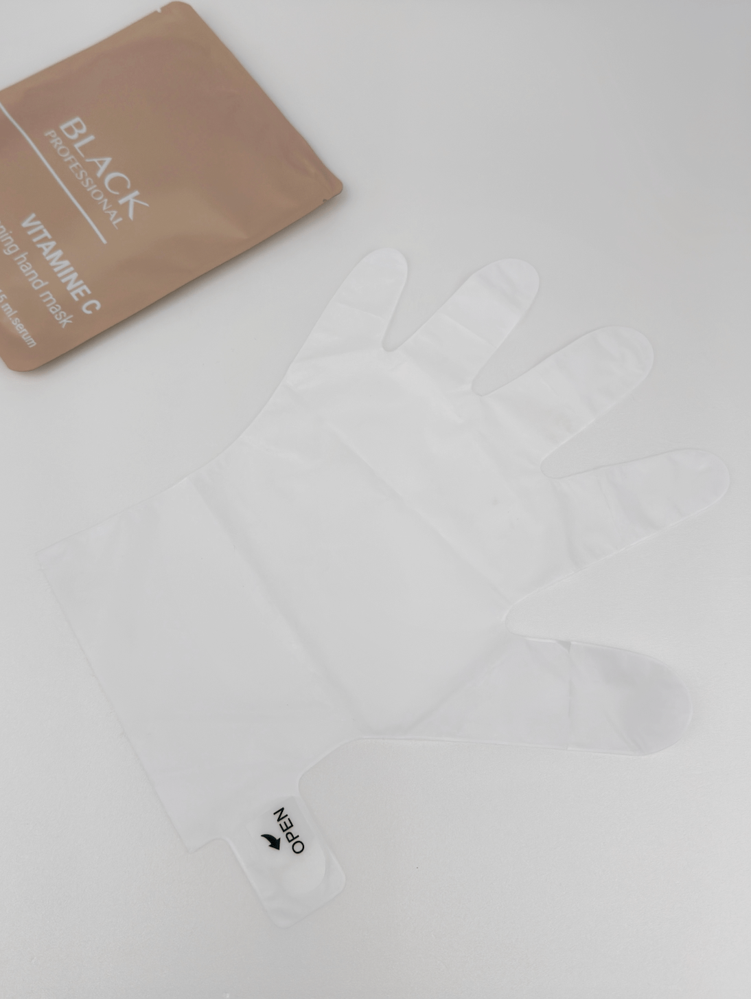 Masque Mains Hydratants & Nourrissants à la Vitamine C Black - ONGLES PRO