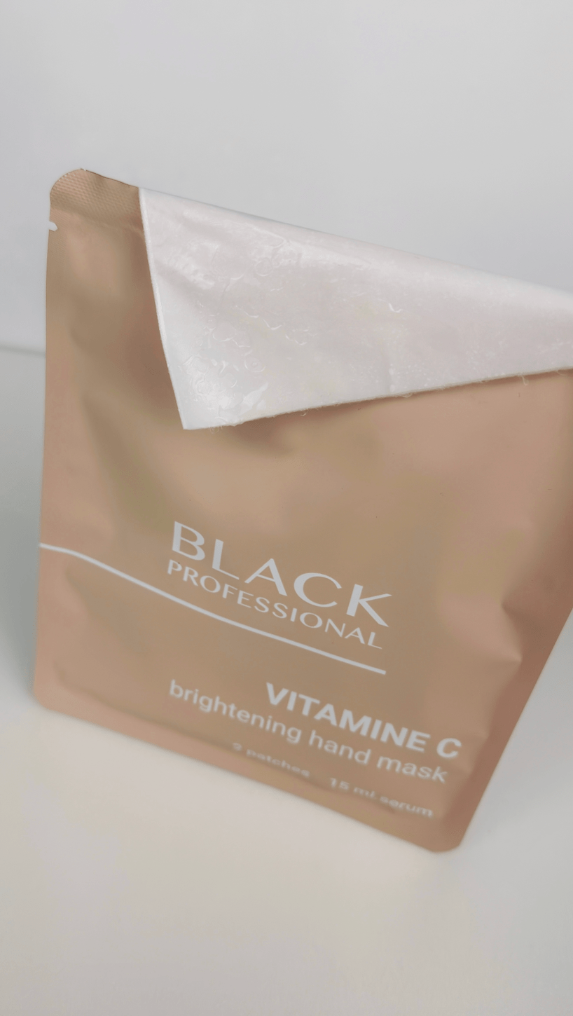 Masque Mains Hydratants & Nourrissants à la Vitamine C Black - ONGLES PRO