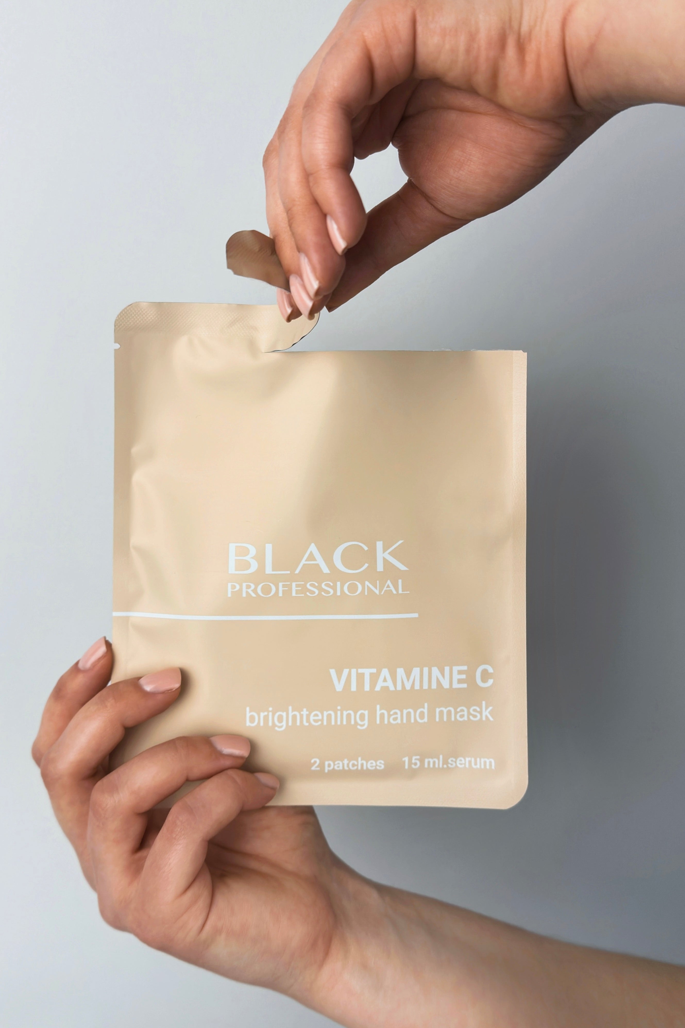 Masque Mains Hydratants & Nourrissants à la Vitamine C Black - ONGLES PRO