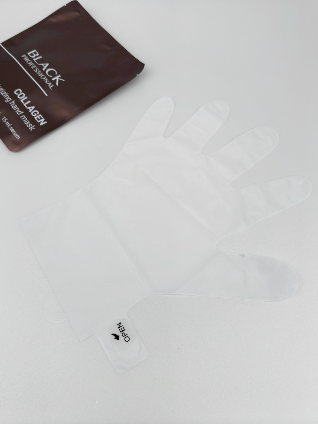 Masque Mains Hydratants & Nourrissants au Collagène Black - ONGLES PRO