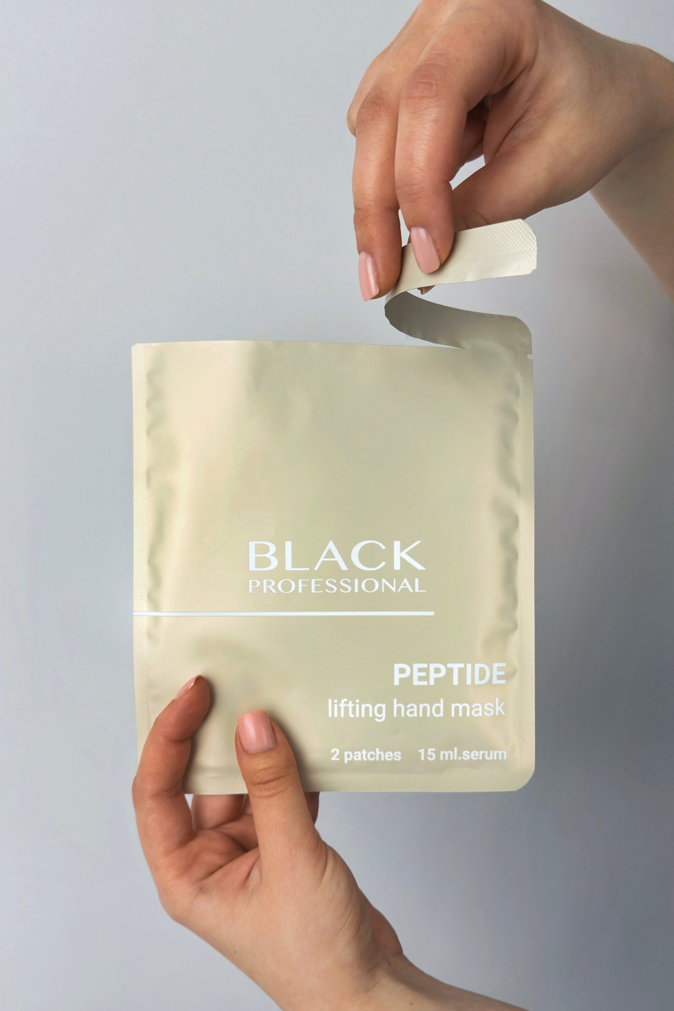 Masque Mains Hydratants & Nourrissants Peptide Black - ONGLES PRO