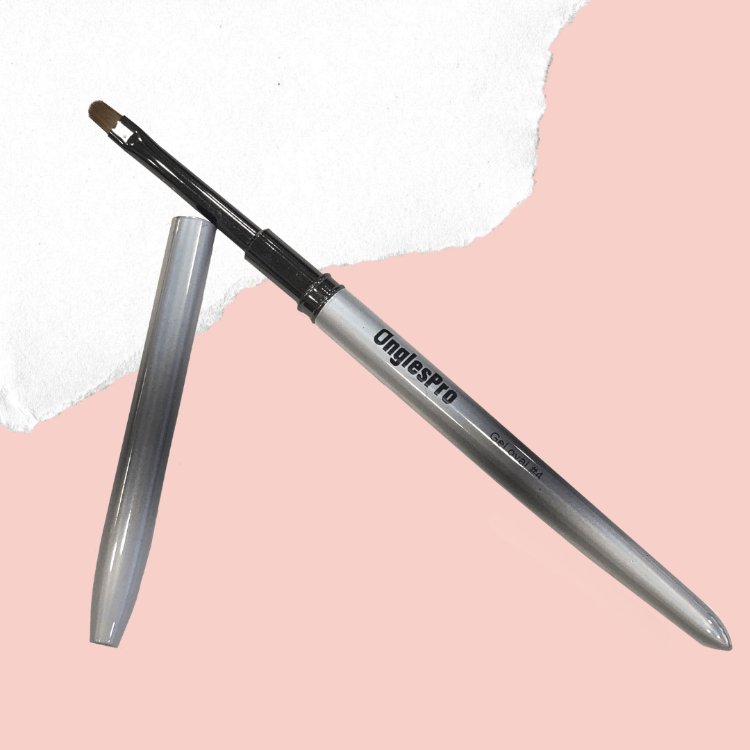 Pinceau Gel oval #4 - Kolinsky - OnglesPro - ONGLES PRO