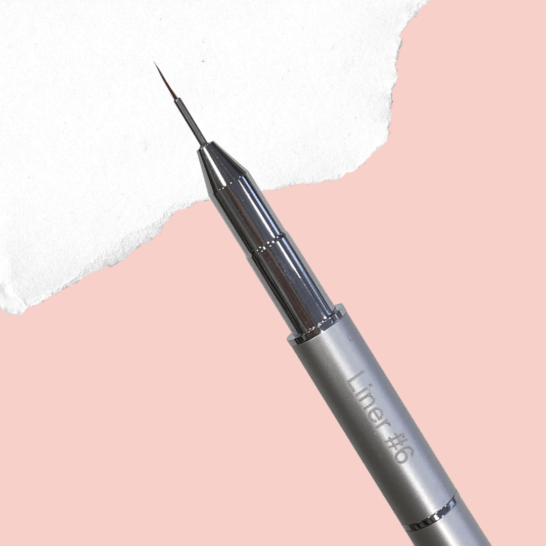 Pinceau Liner #6 - Kolinsky - OnglesPro - ONGLES PRO