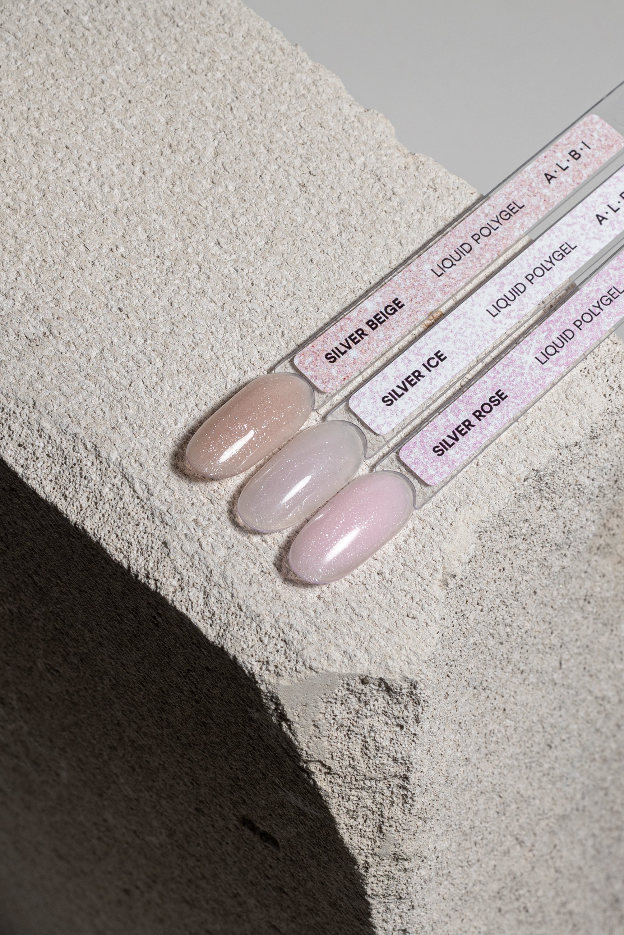 Polygel liquid Albi Silver Ice - ONGLES PRO