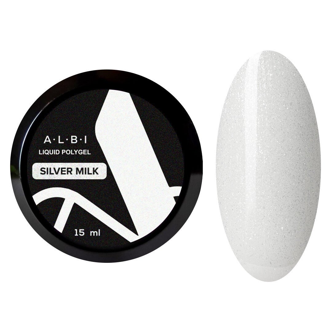 Polygel liquid Albi Silver Milk - ONGLES PRO