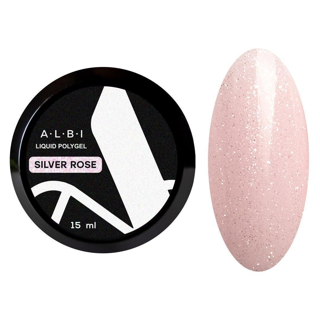 Polygel liquid Albi Silver Rose - ONGLES PRO