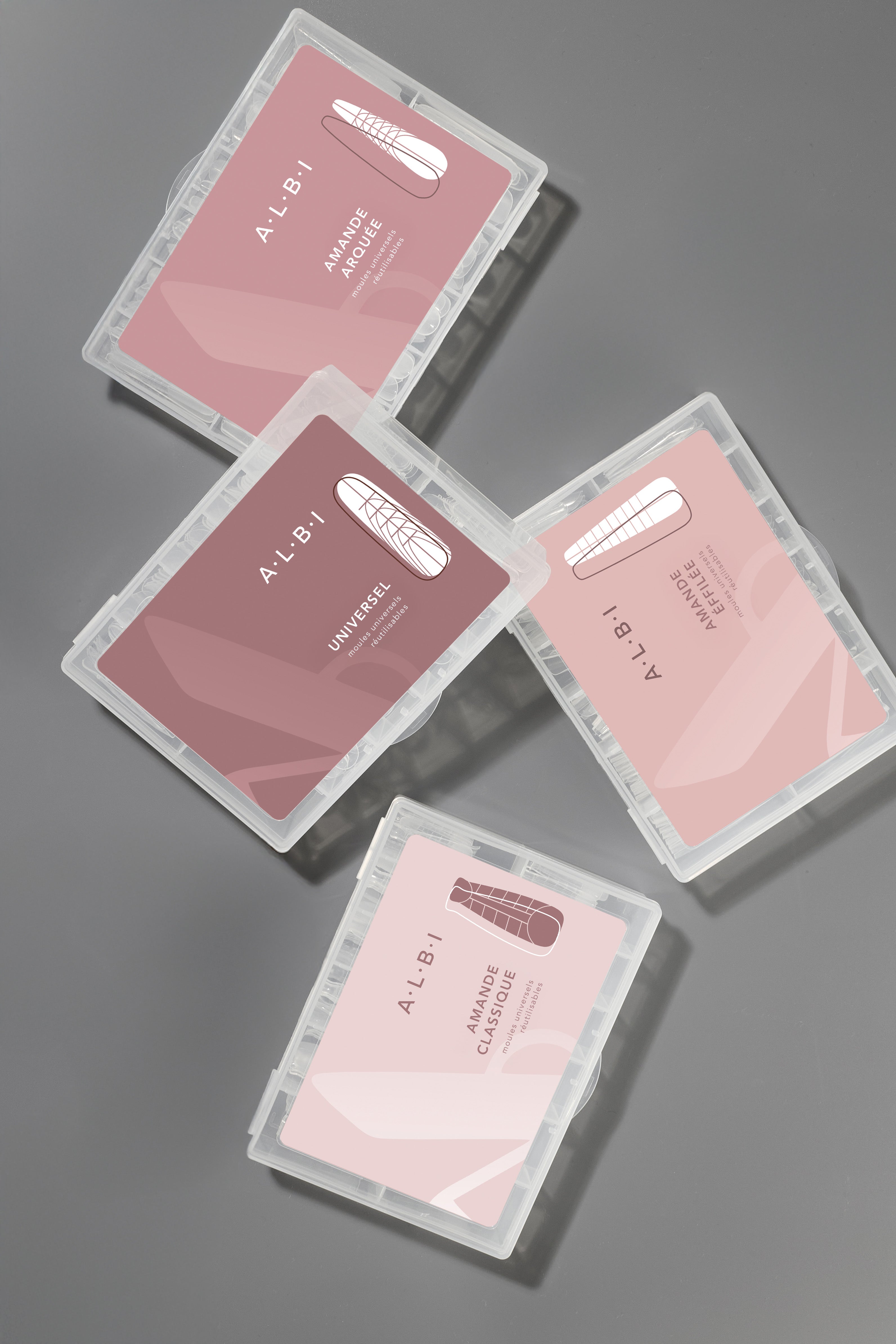 Popits Over Tips Amande Effilée x 120 Albi NEW