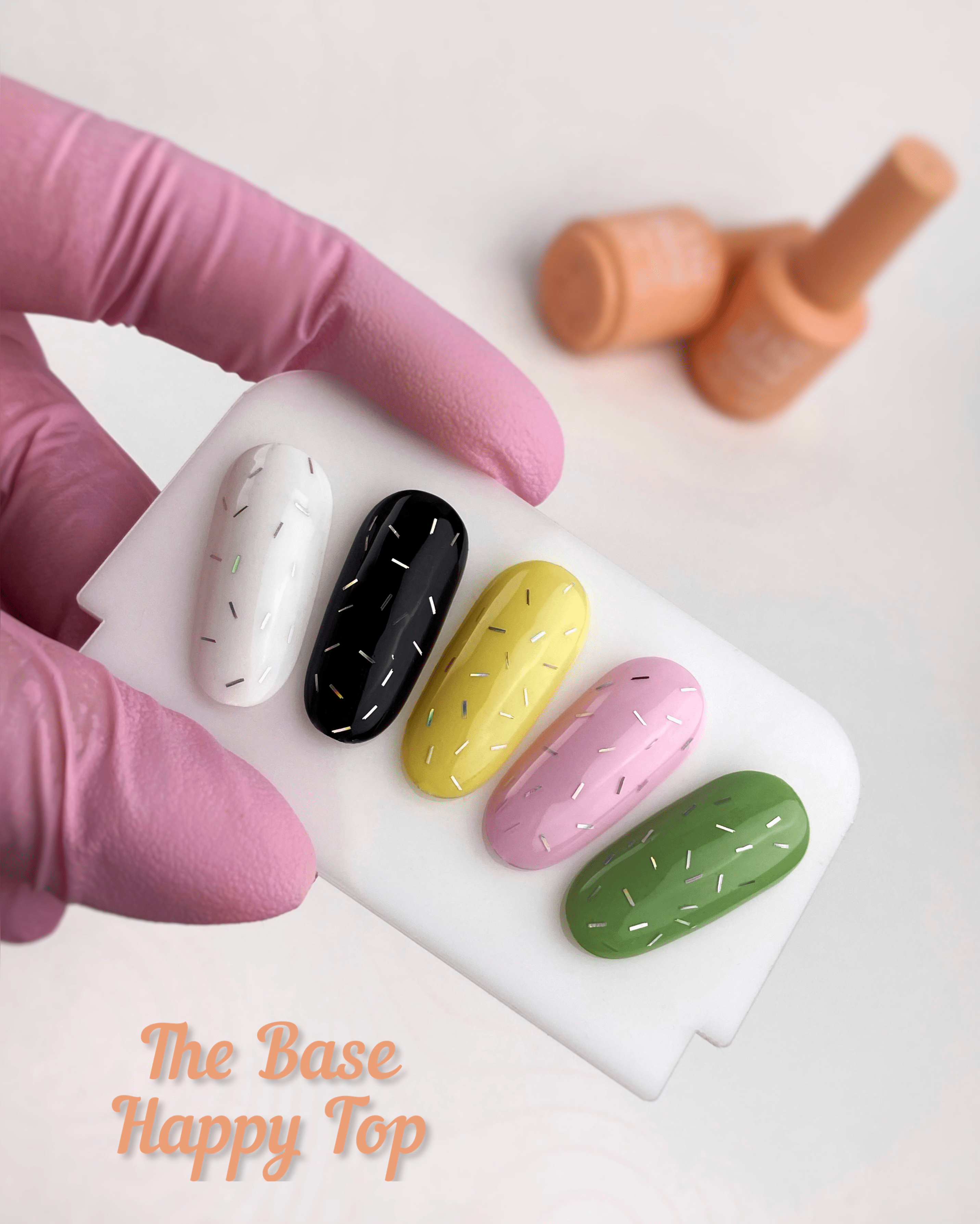 The Base 8.0 Top Happy - ONGLES PRO