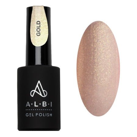 Vernis semi permanent Albi Butterfly Gold - ONGLES PRO