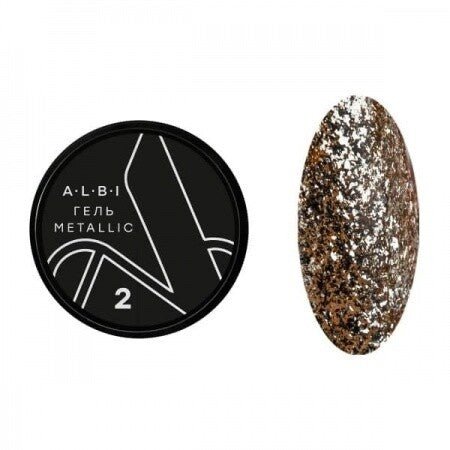 Vernis semi permanent Albi Metallic 2 - ONGLES PRO