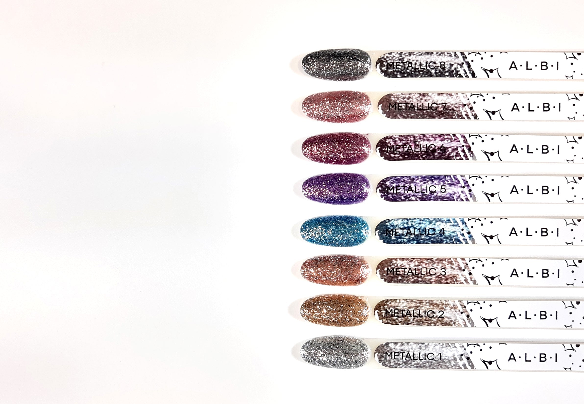 Vernis semi permanent Albi Metallic 3 - ONGLES PRO