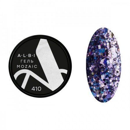 Vernis semi permanent Albi Mozaïc 410 - ONGLES PRO