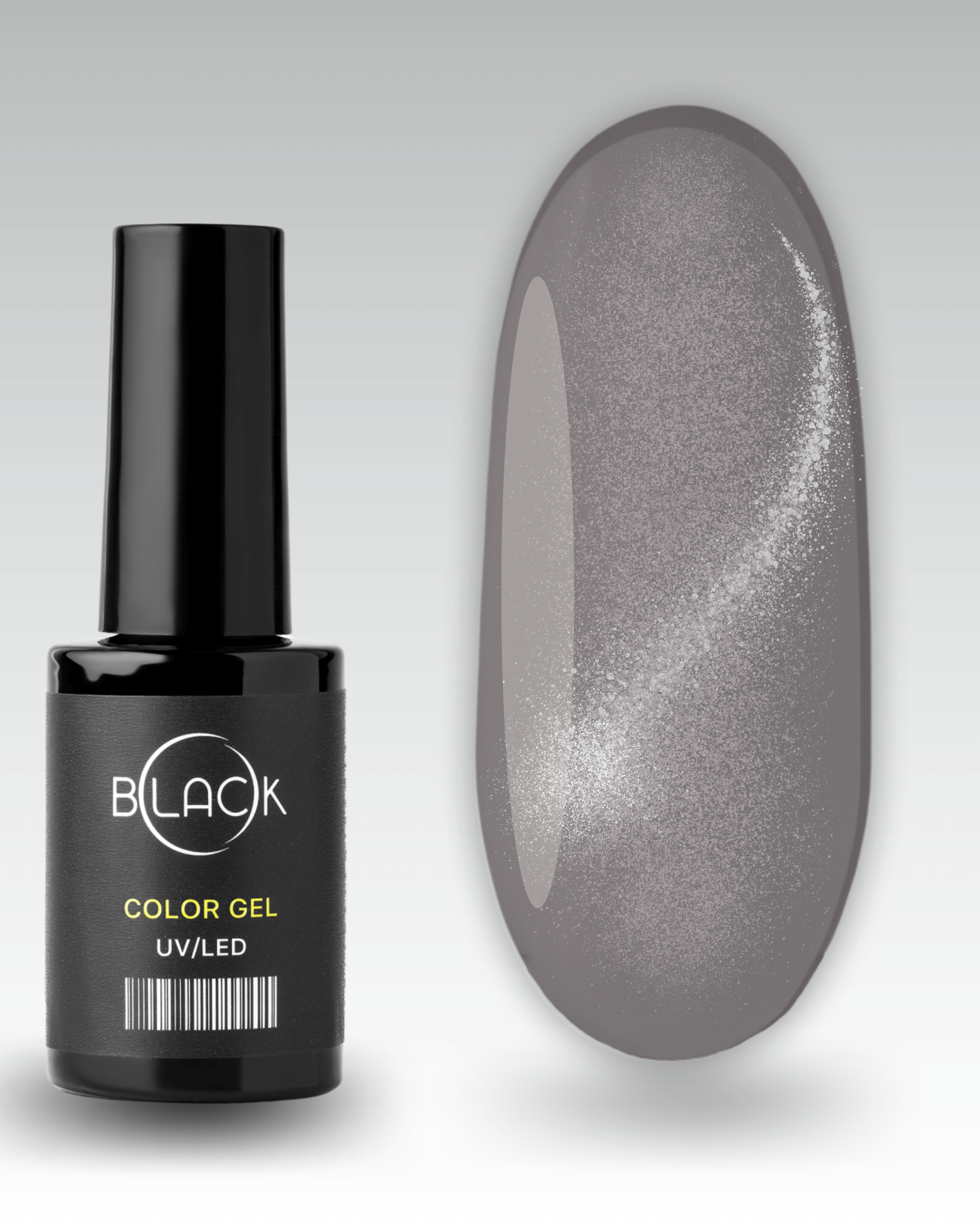 Vernis semi permanent Black Korean cat 1 - ONGLES PRO