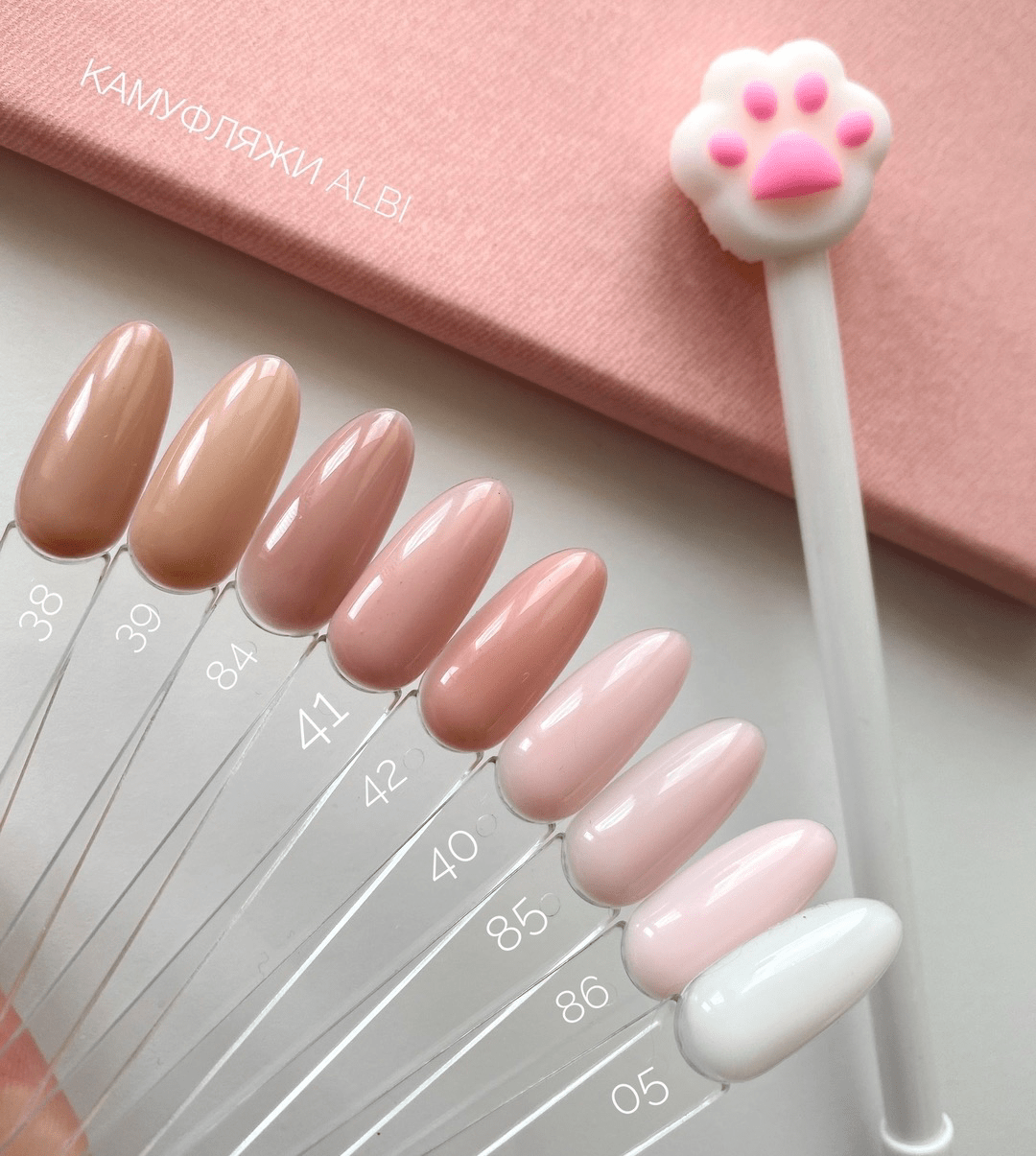 Vernis semi permanent Camouflage Albi 38 * 10 ml - ONGLES PRO