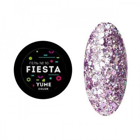 Vernis semi permanent Yume Fiesta 10 - ONGLES PRO