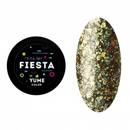 Vernis semi permanent Yume Fiesta 7 - ONGLES PRO