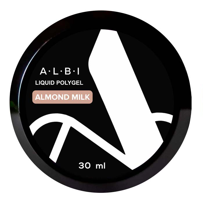 polygel liquid almond milk 30ml albi ongles pro