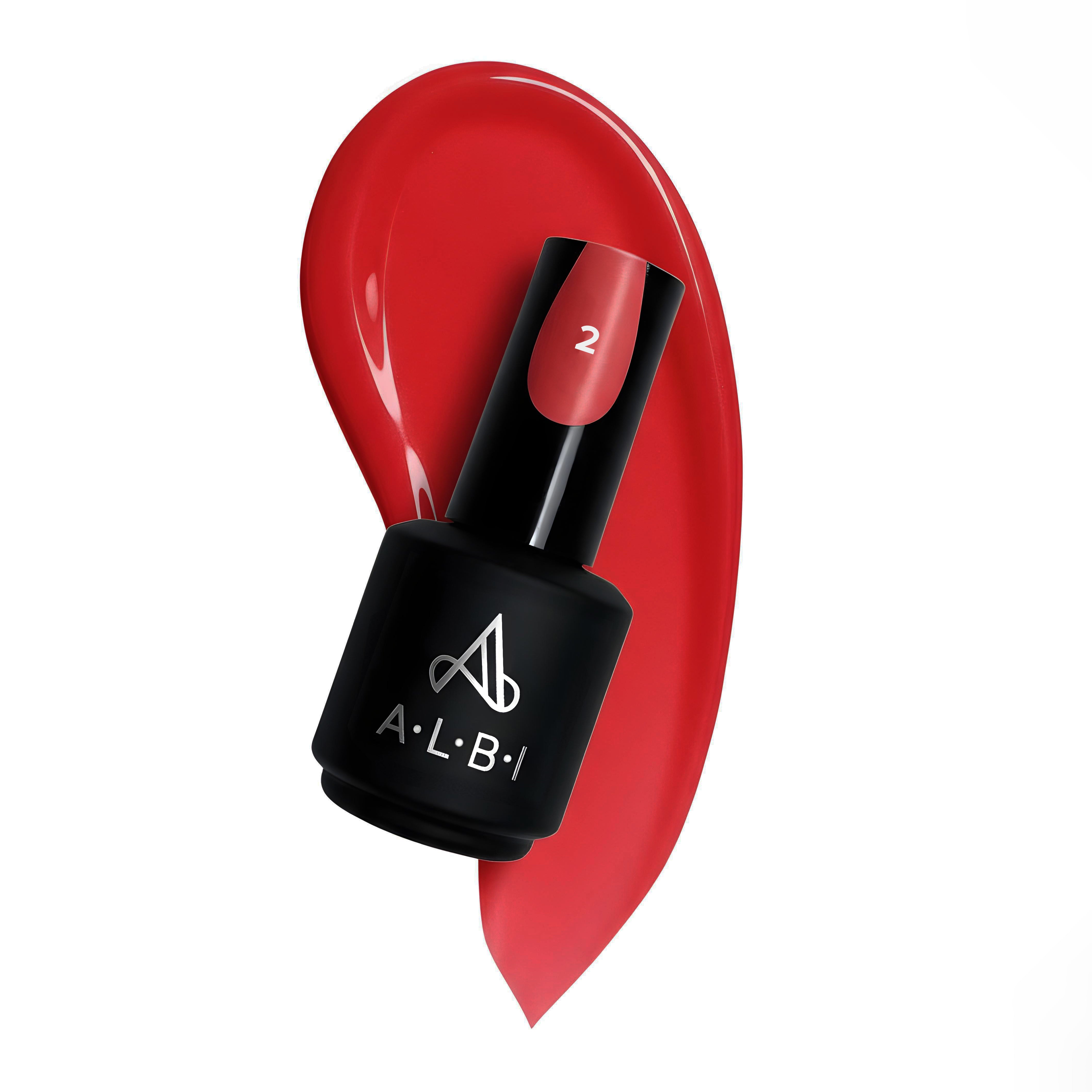 Polygel liquid Red Serie 2