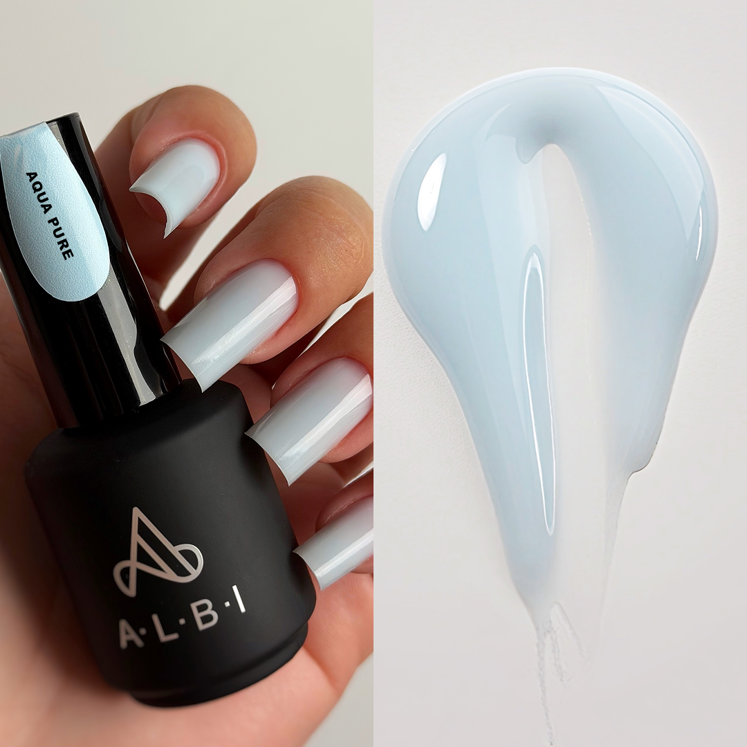 Polygel Liquide Pastel ALBI – Aqua Pure