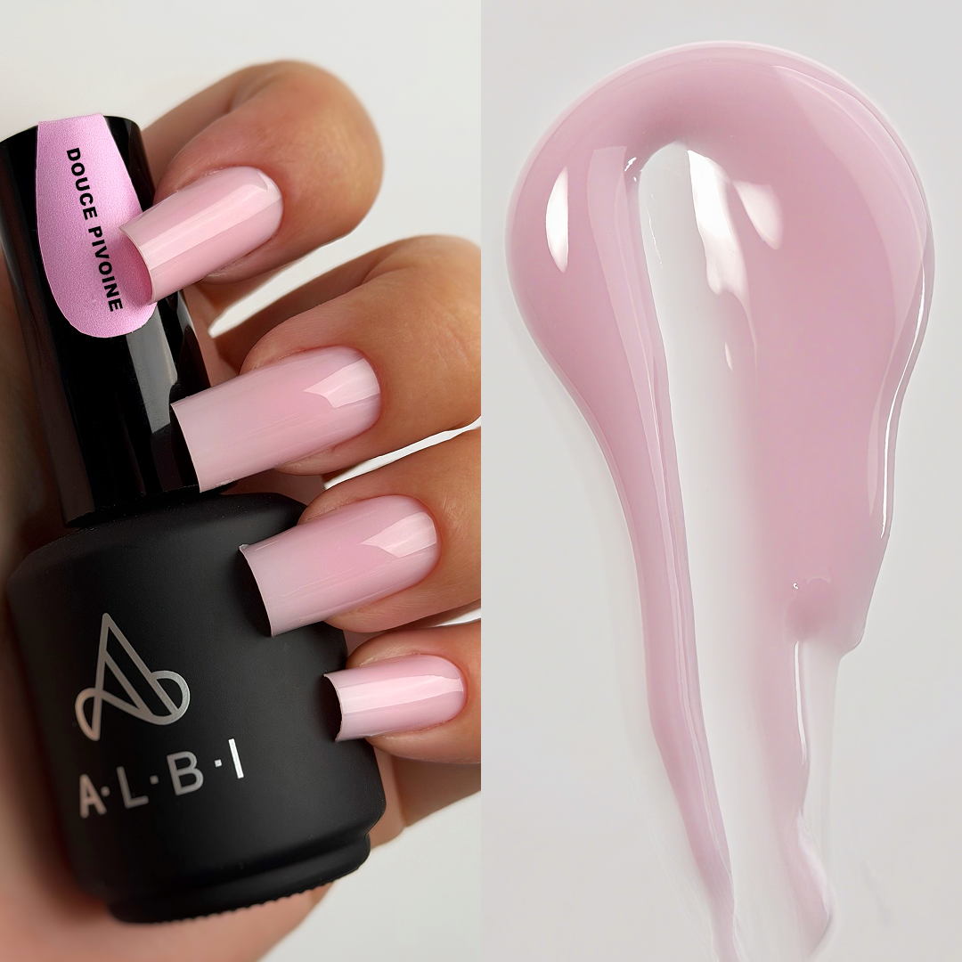 Polygel Liquide Pastel ALBI – Douce Pivoine