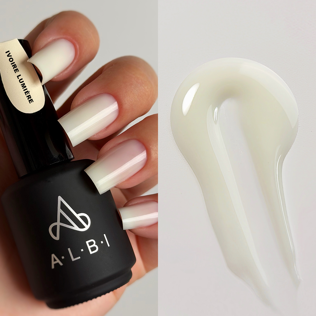 Polygel Liquide Pastel ALBI – Ivoire Lumière
