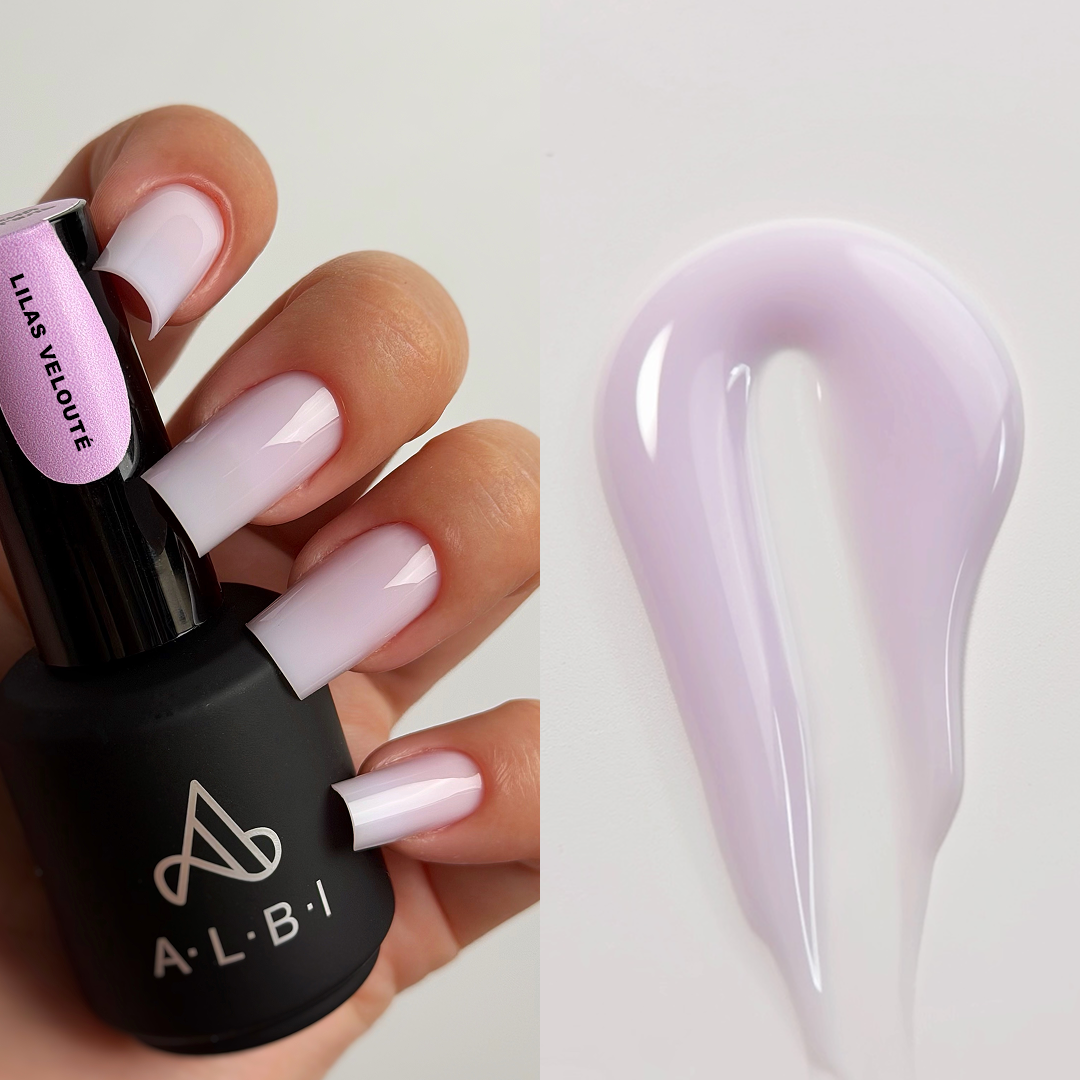 Polygel Liquide Pastel ALBI – Lila Velouté