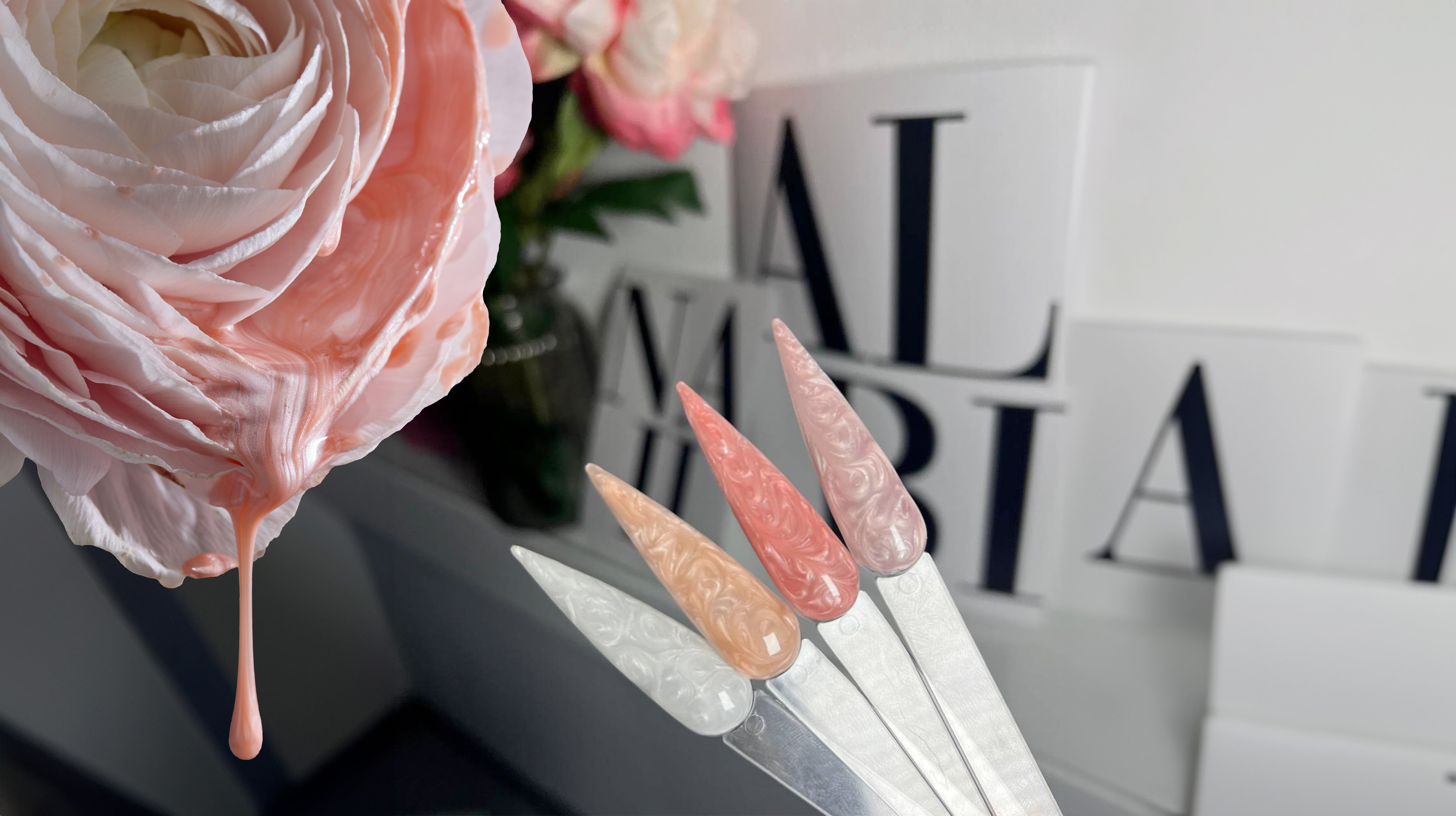 polygel liquide pearly albi - ongles pro