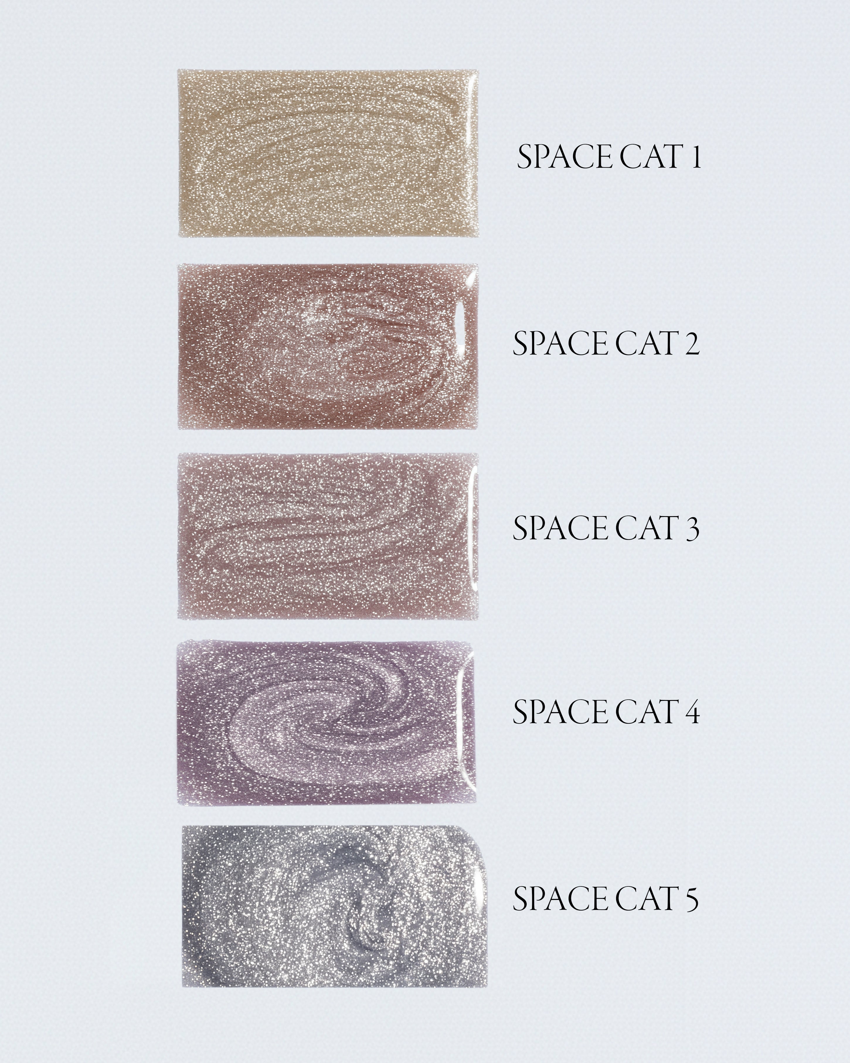 Collection vernis semi permanent Albi Space Cat