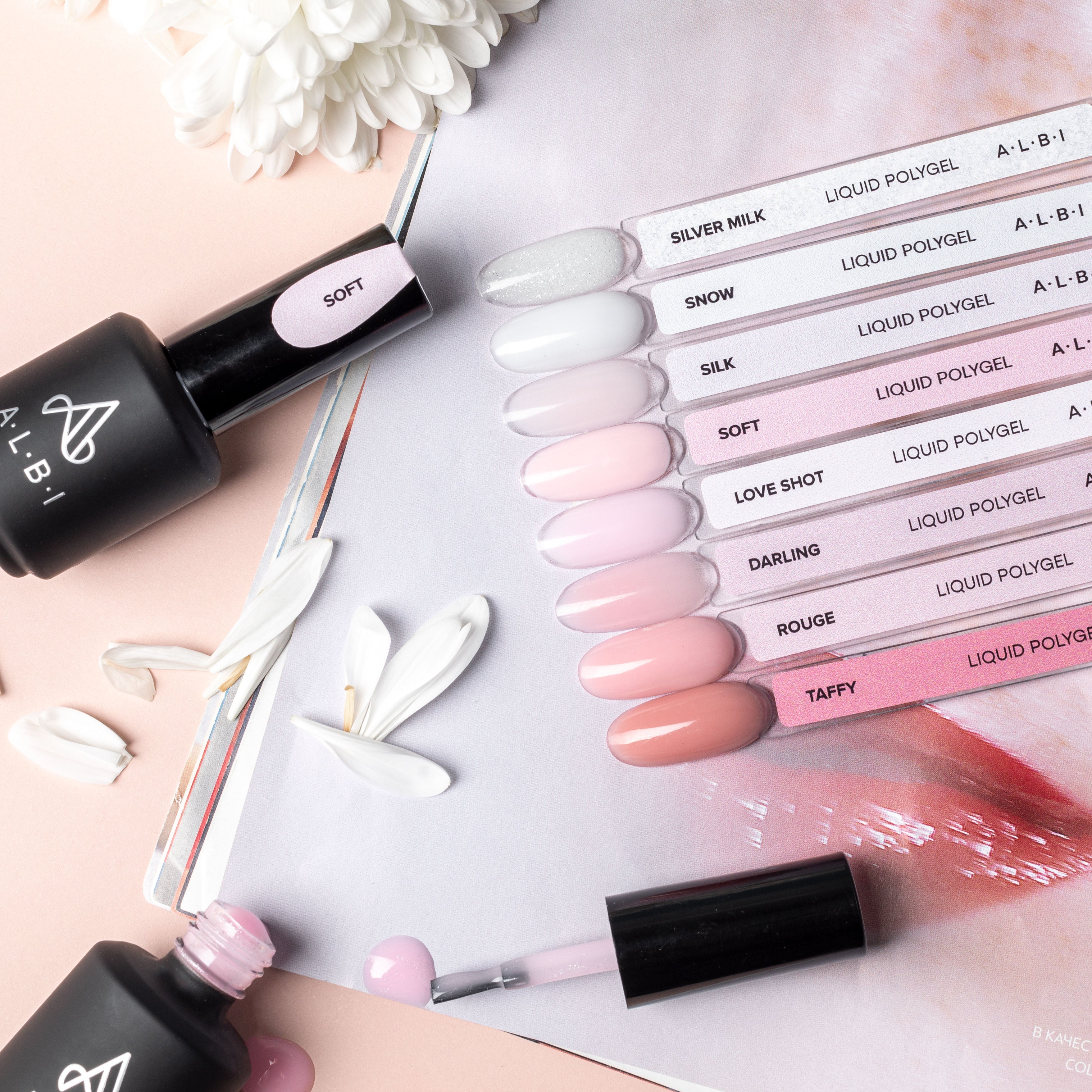 Révolutionnez Votre Style avec Albi Polygel Liquide Albi : Fusion Parfaite d'Innovation et de Beauté - ONGLES PRO