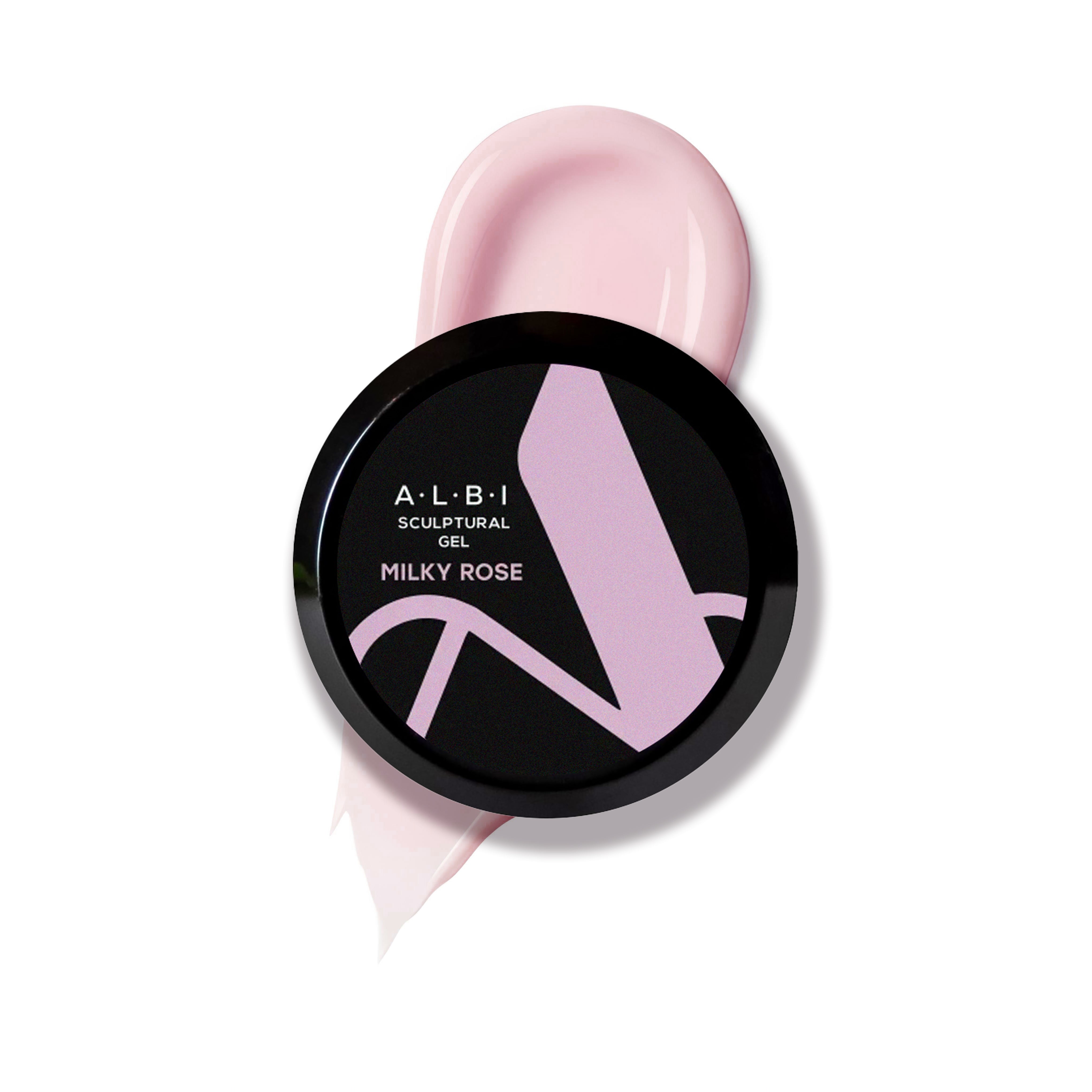 Gel Albi Sculptural Milky Rose